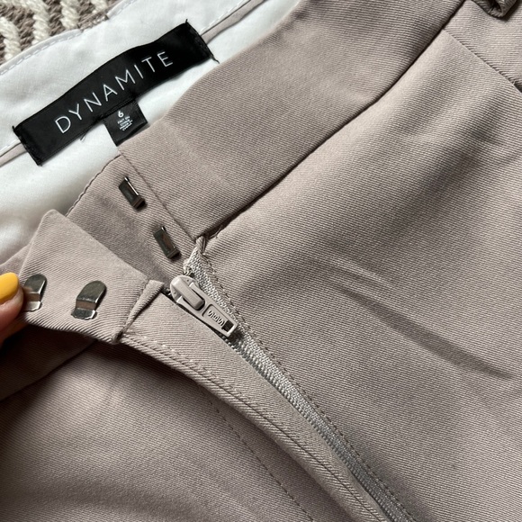 Dynamite Yasmin Beige Trousers - Picture 2 of 3